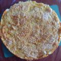 El cooksnap de Daiana Muñoz cuando hizo Torta criolla con huevo y azúcar.