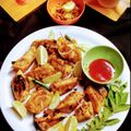 Indrani chatterjee's cooksnap of when they made বেবি এগ মোমো.