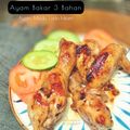 Cooksnap Sesimple Loralin semasa beliau membuat Ayam Bakar Dapur Gas | 3 Bahan.