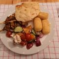 Karl Simpson's cooksnap of when they made Souvlaki.