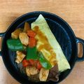 陳美惠 的 日式咖喱黃金蛋包飯 cooksnap