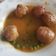 El cooksnap de ANA cuando hizo Albóndigas de ternera en salsa española.