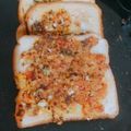 Mukta Shukla 's cooksnap of when they made Suji toast/rawa toast.