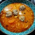 Andrea Dobóvári Cooksnap-ja, amikor elkészítette a(z) Tárkonyos húsgombóc leves receptet.