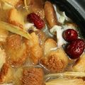 江湖小俠 的 猴頭菇麻油雞湯、猴頭菇處理 cooksnap