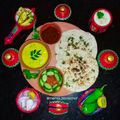 Mamta Pandya's cooksnap of when they made Pithala and Bhakri (पिठलं आणि भाकरी).