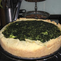 El cooksnap de Clau Are cuando hizo Masa quebrada para tarta salada.