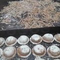 El cooksnap de Gra cuando hizo Sorrentinos integrales de jamón y queso..