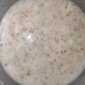 Babri का कुकस्नैप जब उन्होंने दूध की मीठी दलिया (doodh ki meethi daliya recipe in Hindi) बनाया था।