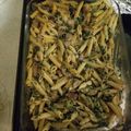 ChefCGarvin's cooksnap of when they made Italian Sausage Alfredo With Spinach.