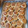 Jingle Goats Cooksnap-ja, amikor elkészítette a(z) Gyors sajtos, sonkás mini kiflik és csigák receptet.
