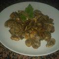 El cooksnap de Sony SerraVida cuando hizo Champiñones al ajillo con vino blanco.