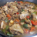 El cooksnap de David Pérez Lazo cuando hizo Pollo en salsa teriyaki.