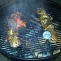 matt.petersen.1042's cooksnap of when they made Brad's bacon wrapped stuffed venison loin.