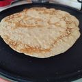 Margit Soborné Horváth Cooksnap-ja, amikor elkészítette a(z) Gluténmentes, cukormentes "zabos" palacsinta receptet.