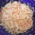 El cooksnap de Elvira Marcela Serna Pajaro cuando hizo Coleslaw (ensalada de repollo americana).