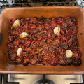 El cooksnap de Sonia Saiz Tresgallo cuando hizo Tomates cherry confitados.