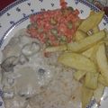 El cooksnap de Sandyep cuando hizo Pechuga bañada en salsa de champiñones.