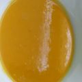 El cooksnap de edu cuando hizo Crema de calabaza al curry.