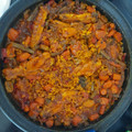 El cooksnap de Ramon Martin Vela cuando hizo Arroz seco con pollo y verduras variadas.