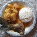 El cooksnap de David Mariño cuando hizo Guiso de patatas con pescado.