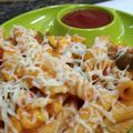 Jigna Vaghela's cooksnap of when they made રેડ ગ્રેવી  પાસ્તા (red greavy pasta in gujarti).