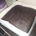 Cooksnap dari Ummu Umar Shiddiq untuk resep Brownies Kukus 4 telur Base kue ultah