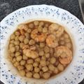 El cooksnap de Maria Jesus Garcia Dominguez cuando hizo Garbanzos con langostinos.
