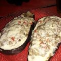El cooksnap de Tinu Scida cuando hizo Berenjenas rellenas.
