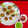 Tulsi Shaherawala's cooksnap of when they made મકાઈ ના ભજીયા (Makai Bhajiya Recipe In Gujarati).