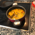 El cooksnap de Estefania Rangel cuando hizo Arroz con pollo y pimiento.