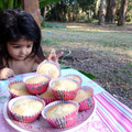 El cooksnap de Nadia Llali cuando hizo Muffins de pera light y apto celíacos.