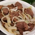 Celeste Bautista's cooksnap of when they made AMIEs BEEF STEAK (BISTEK TAGALOG).
