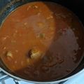El cooksnap de Daiana Guibaudo cuando hizo Tuco de carne.