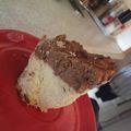 El cooksnap de Helmut Rivera cuando hizo Queque de harina de coco con cacao.