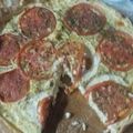 El cooksnap de Sandra Chavasco cuando hizo Tarta de ricota y tomate.