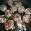 Valorie Nowlin's cooksnap of when they made My Favorite Meatballs!.