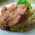 Mónika Gyurászné Cooksnap-ja, amikor elkészítette a(z) Kedvenc rántott husim receptet.