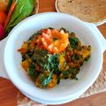 Bina Mithani's cooksnap of when they made આલુ પાલક સબ્જી(Aloo palak sabji recipe in Gujarati).