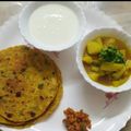 Avani Suba's cooksnap of when they made મેથી થેપલા (Methi thepla recipe in gujarati).