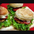 Mahua Chakraborty Swami's cooksnap of when they made চিকেন বার্গার (Chicken burger recipe in bengali).