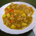 El cooksnap de Omar Acosta cuando hizo Curry japonés.