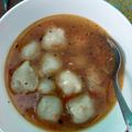 Cooksnap dari Indah Kurnia untuk resep Baso Aci Isian Sosis 💛