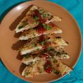 Gunjan Chhabra's cooksnap of when they made Spinach corn cheese toast.