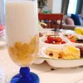 รูป Cooksnap ของ piya peipei เมื่อเขาทำ นมกล้วยเกาหลี 🍌🍌 Fresh Banana Milk (no-heat)