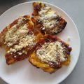 El cooksnap de Paola QS cuando hizo Plátano maduró con queso👌.