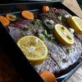 El cooksnap de Fabrizio Pinotti cuando hizo Tapita de nalga cítrica a la cerveza roja.