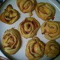 stephanie.waltz's cooksnap of when they made Ham And Cheese Pinwheels.