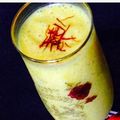 Areeba Muhammed's cooksnap of when they made Elaichi saffron milk.