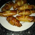 El cooksnap de marga cuando hizo Croasanes de hojaldre con jamón y queso.